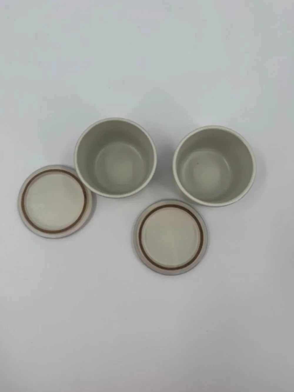 Hearth & Hand with Magnolia Cream Stoneware Salt & Pepper Cellars Set